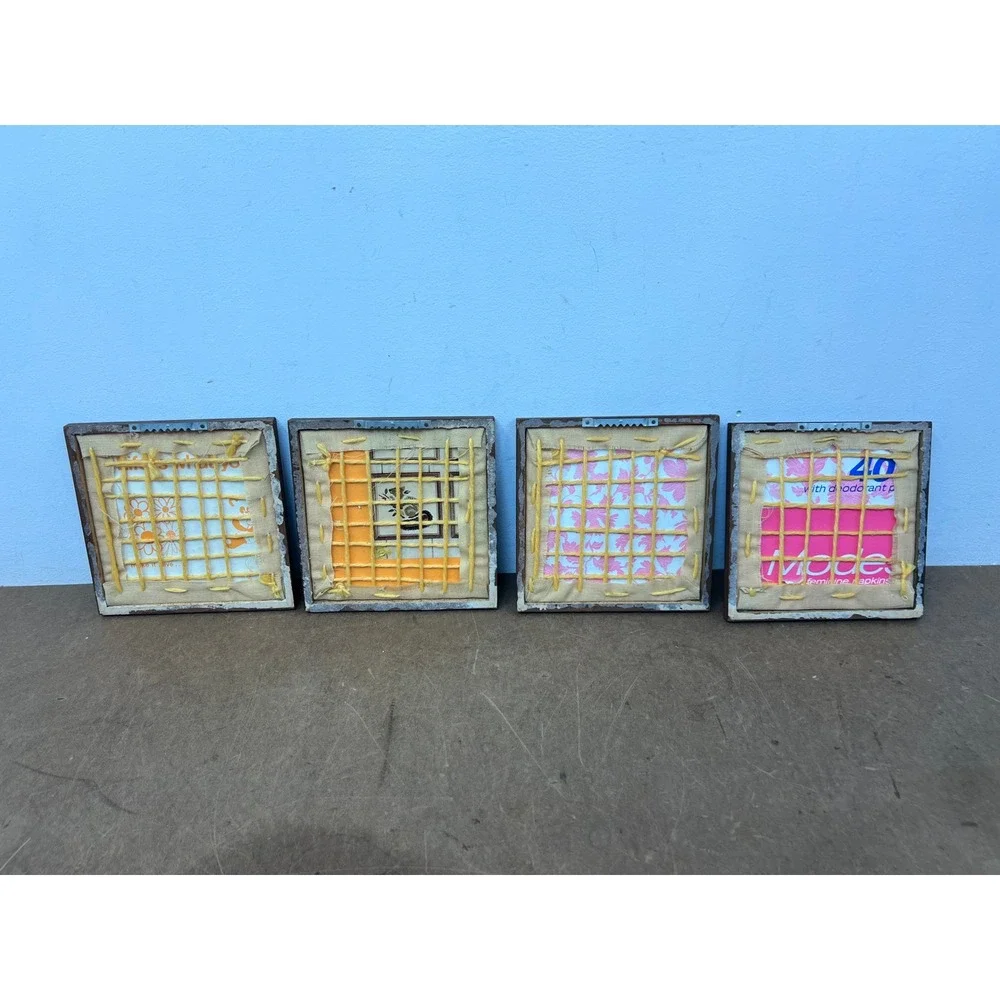 N/A vintage crewel